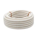 لوله خرطومی PVC سفید شیری (حلقه ۱۴ متری / سایز ۱۱، ۱۳، ۱۶)